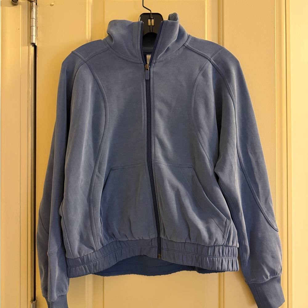 Lululemon Powder Blue Zip-Up Jacket